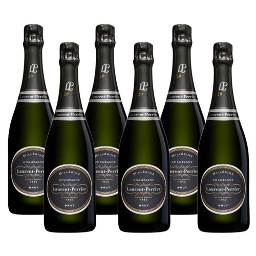 Crate of 6 Laurent Perrier Brut Millesime Vintage 2012  75cl